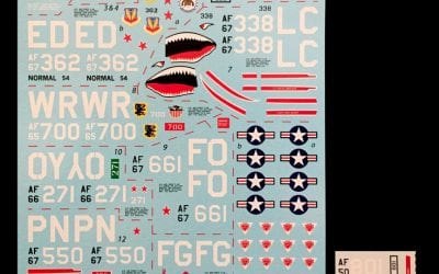 Detail & Scale review- Werner’s Wings Decals # 48-013 Vietnam Ace Capt. Steve Richie and Friends — 1:48 Scale