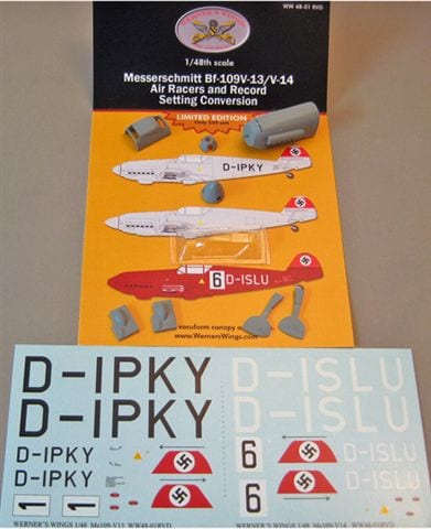 Hyperscale Review Messerschmitt Bf 109 V13/V14 Conversion